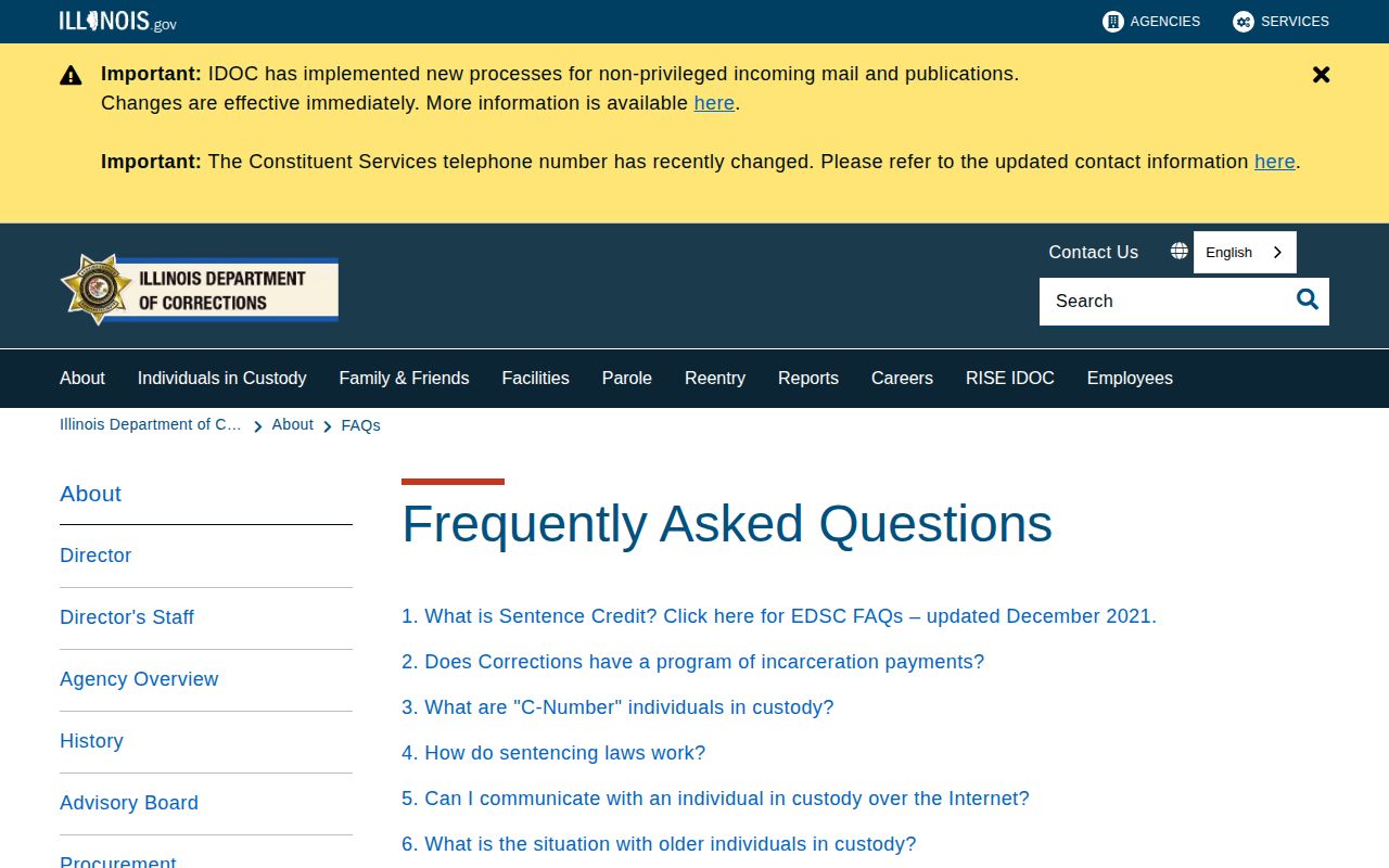 Perry County IDOC release record search guidance
